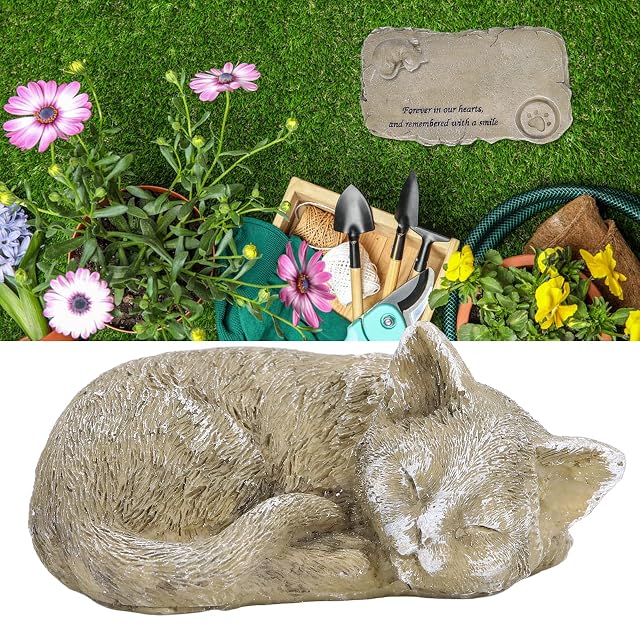 Foto 8 de 8 de Hapivida Piedras conmemorativas de Resina para Mascotas, para Siempre en Nuestros Corazones