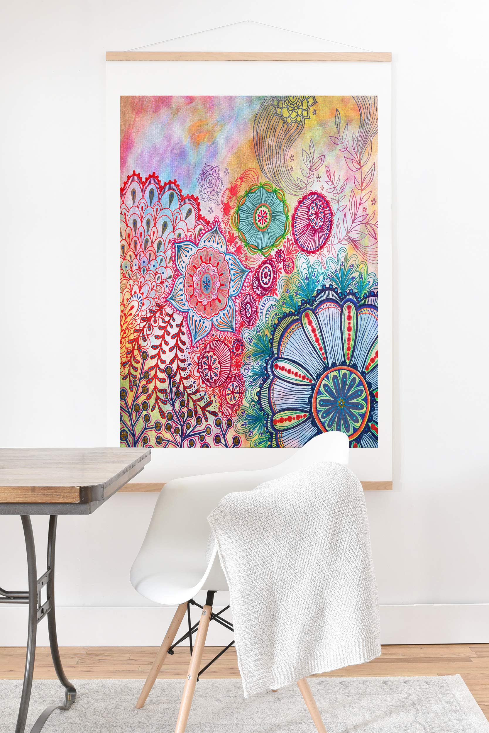 DENY DesignsStephanie Corfee Frolicing Art Print & Hanger, 8x10, Multi