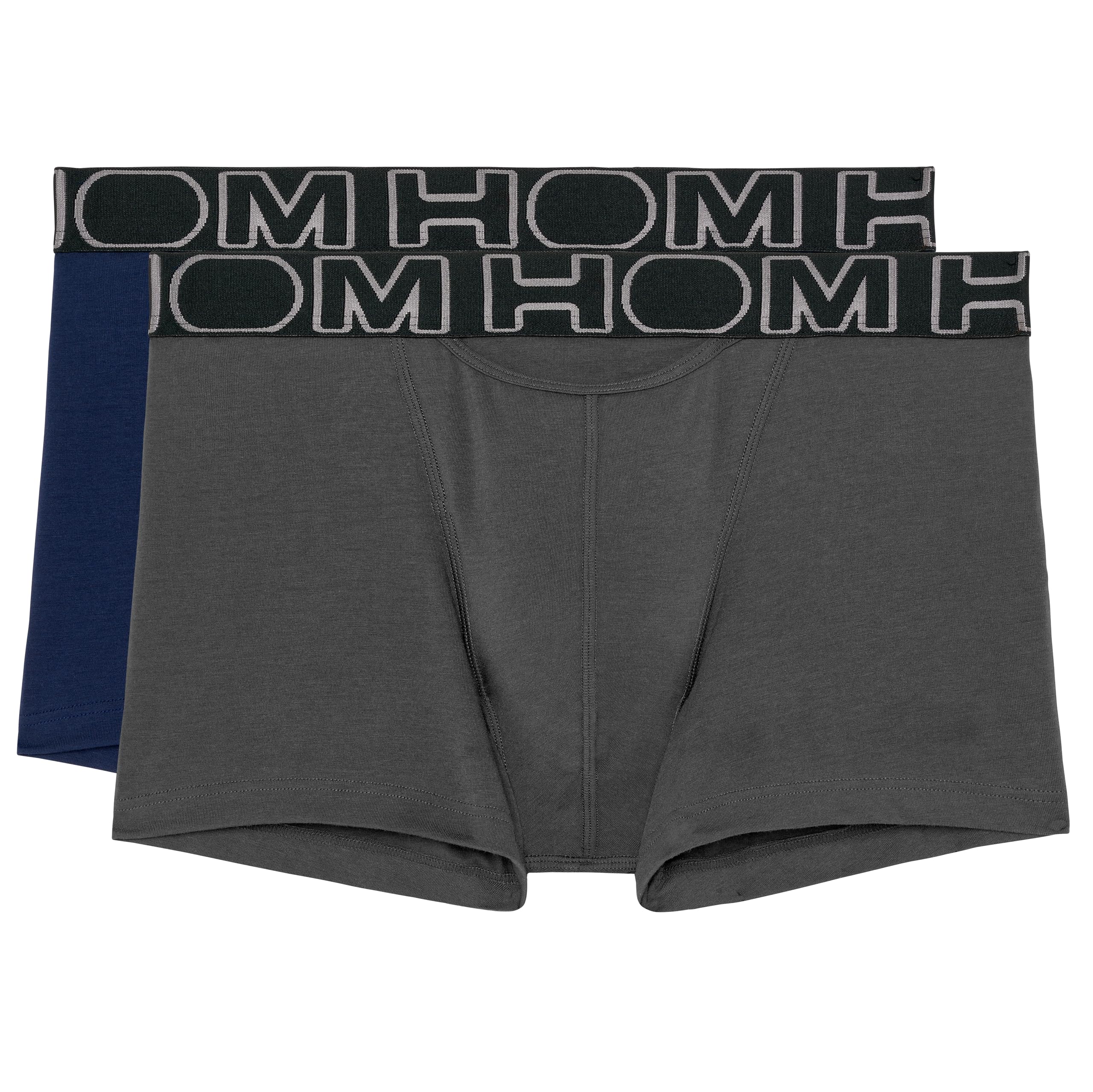 HomMen's 2 Pack Shorts, Men's Pants, Boxerlines Soft Cotton - Black
