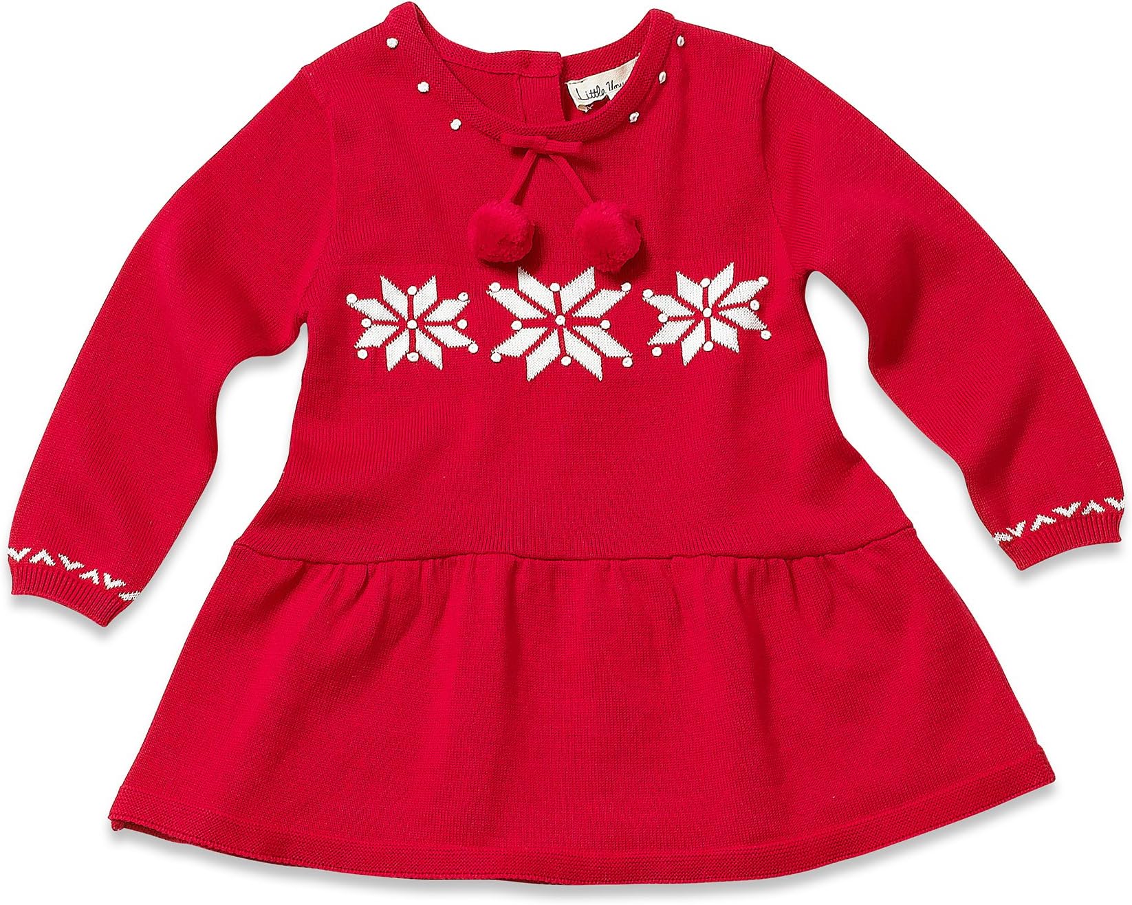 Baby-Girls & Kids, Triple Snowflake Christmas Dress