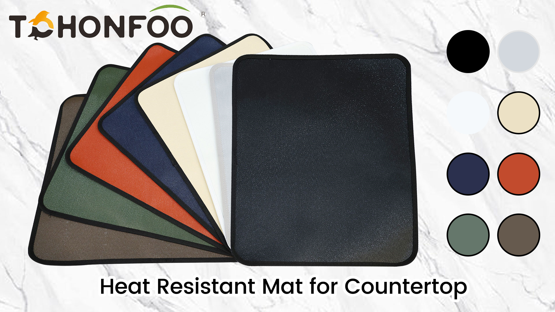 Amazon.com: TOHONFOO Heat Resistant Mats for Countertop & Air