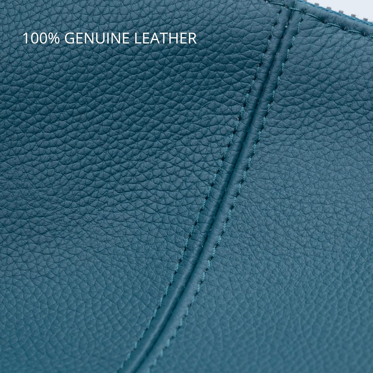 Bveyzi Genuine Leather Wristlet Purses for Women, Envelope Clutch Wallet Small Crossbody Bags for Dressy Evening - Image 5