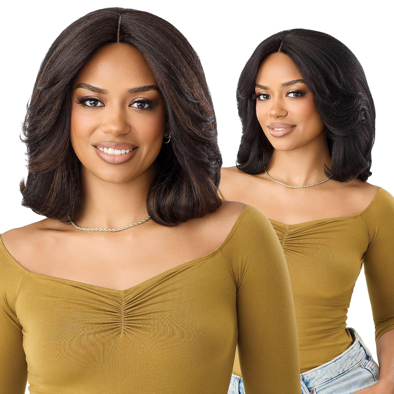 Outre The Daily Wig - Style & Dash - Daily 23 (BROWN GRAY 34)