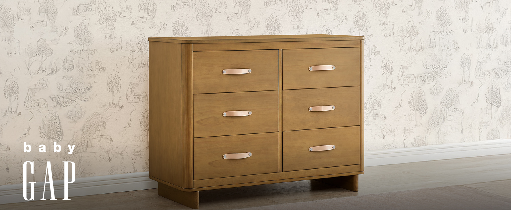 Amazon.com : babyGap Skye 6 Drawer Dresser with Interlocking