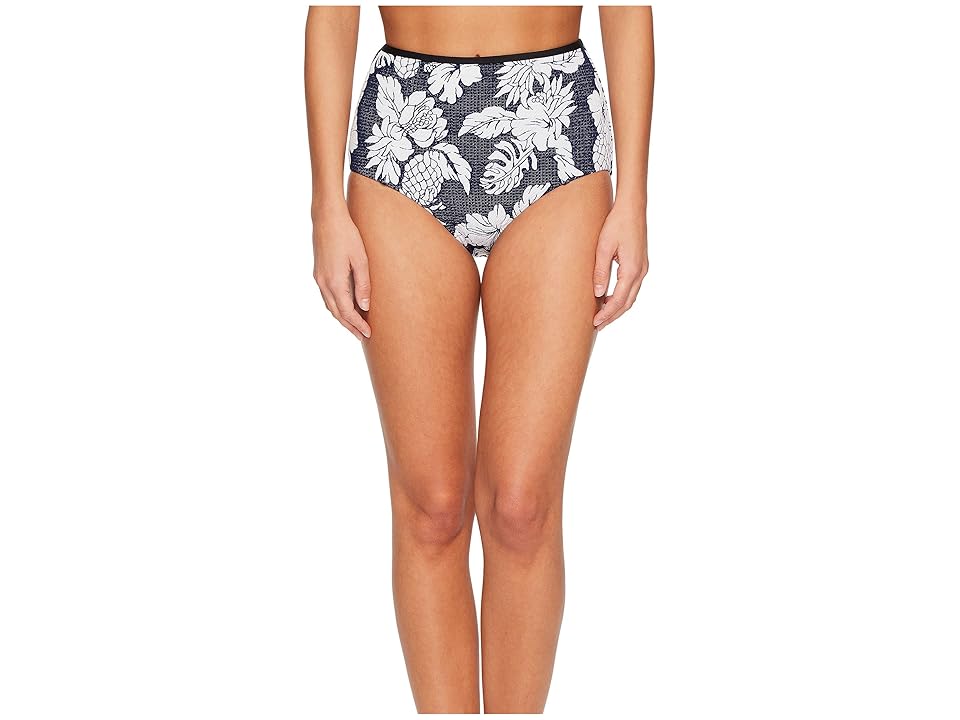 

Seafolly Royal Horizon High-Waisted Pants (Royal Horizon) Women's Swimwear, Multi