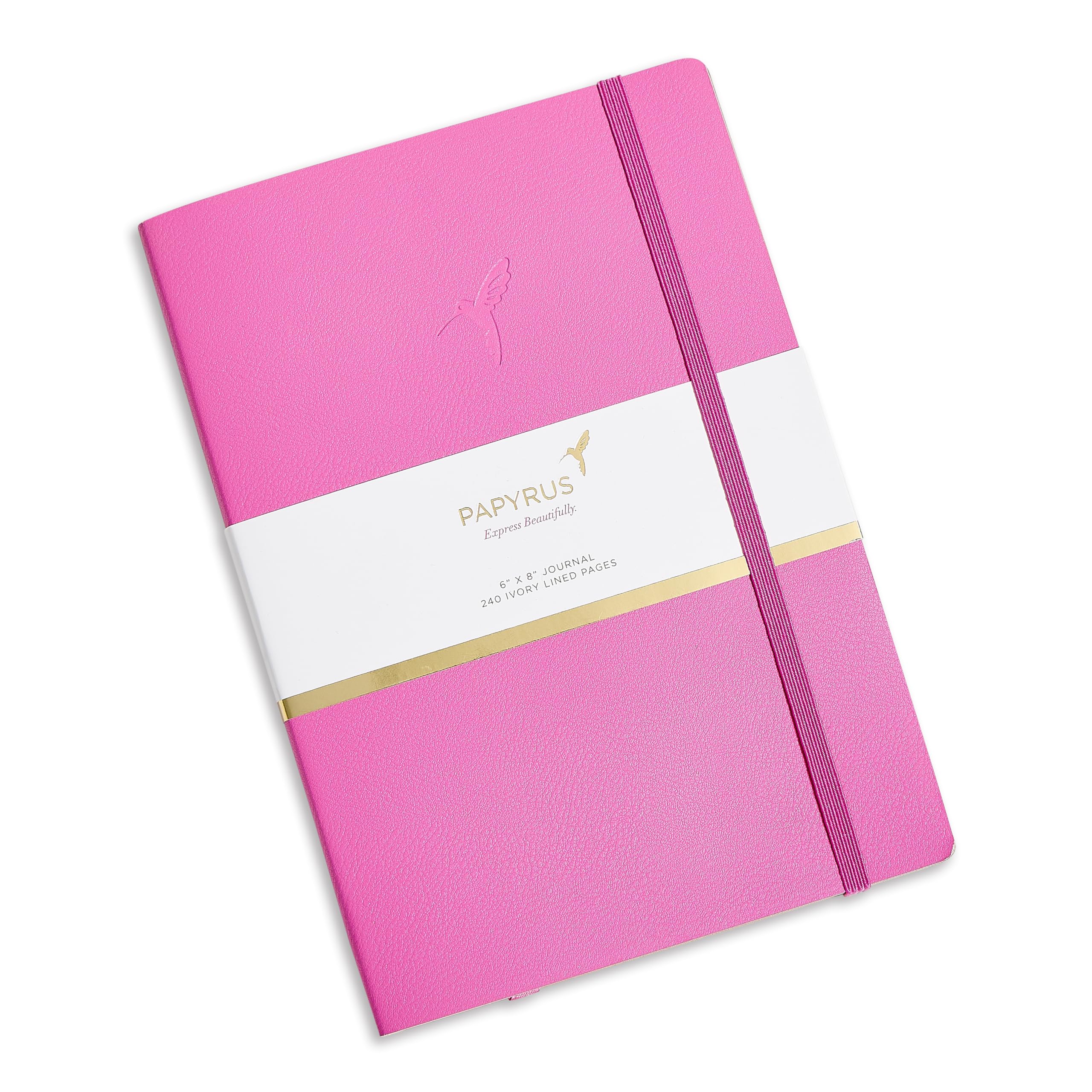 PapyrusLuxurious Elegant Journal - Exquisite Journal for Writing, Sketching, and Note-Taking, 1 Pack, Magenta Graphique