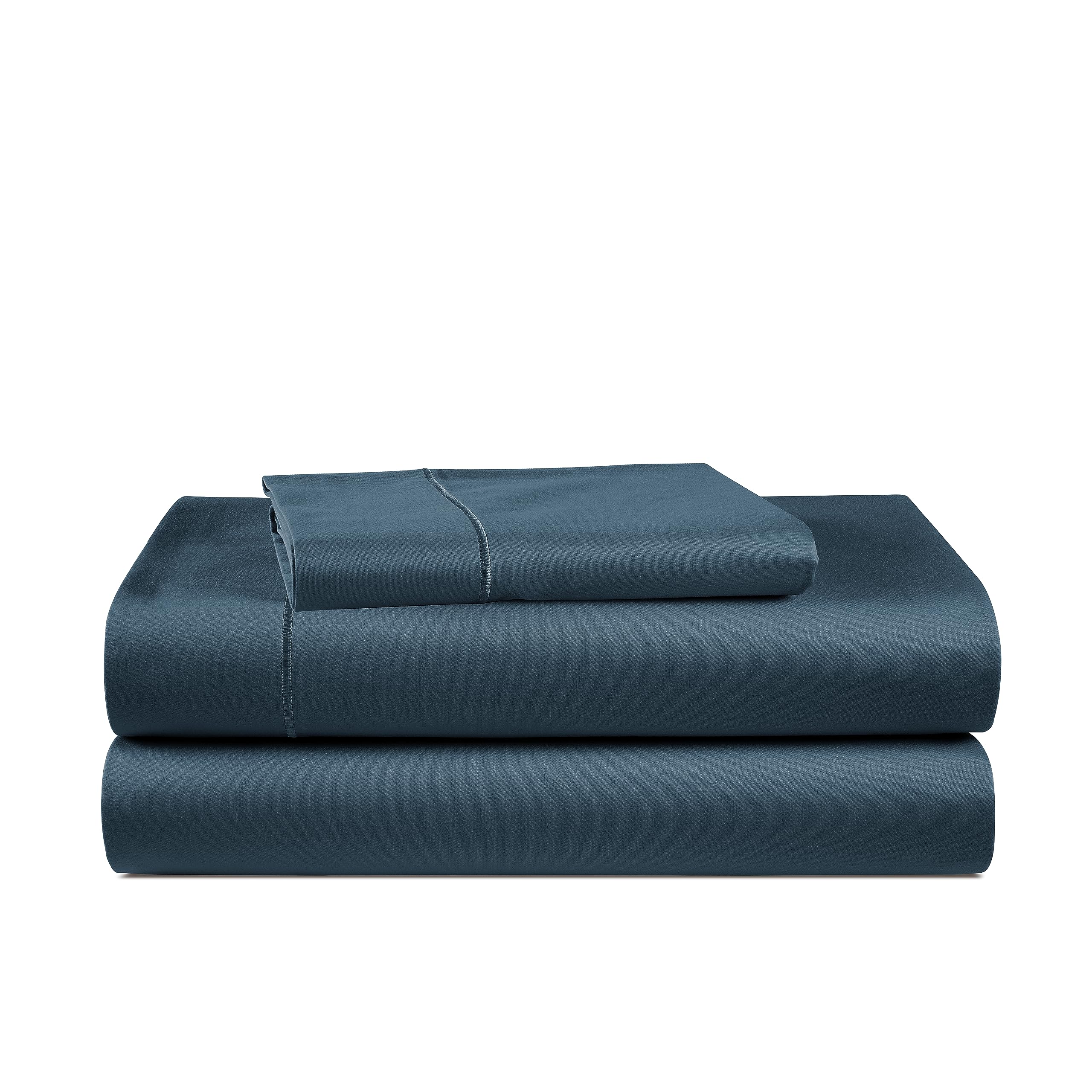 100% Egyptian Cotton Sheet Set Queen Size – Silky Sateen Weave Queen Sheet Set for Winter Sleep Comfort, 15" Snug Fit Deep Pocket, Breathable & Durable, Hotel-Quality Soft Luxury You Can Feel - Taupe — view 71