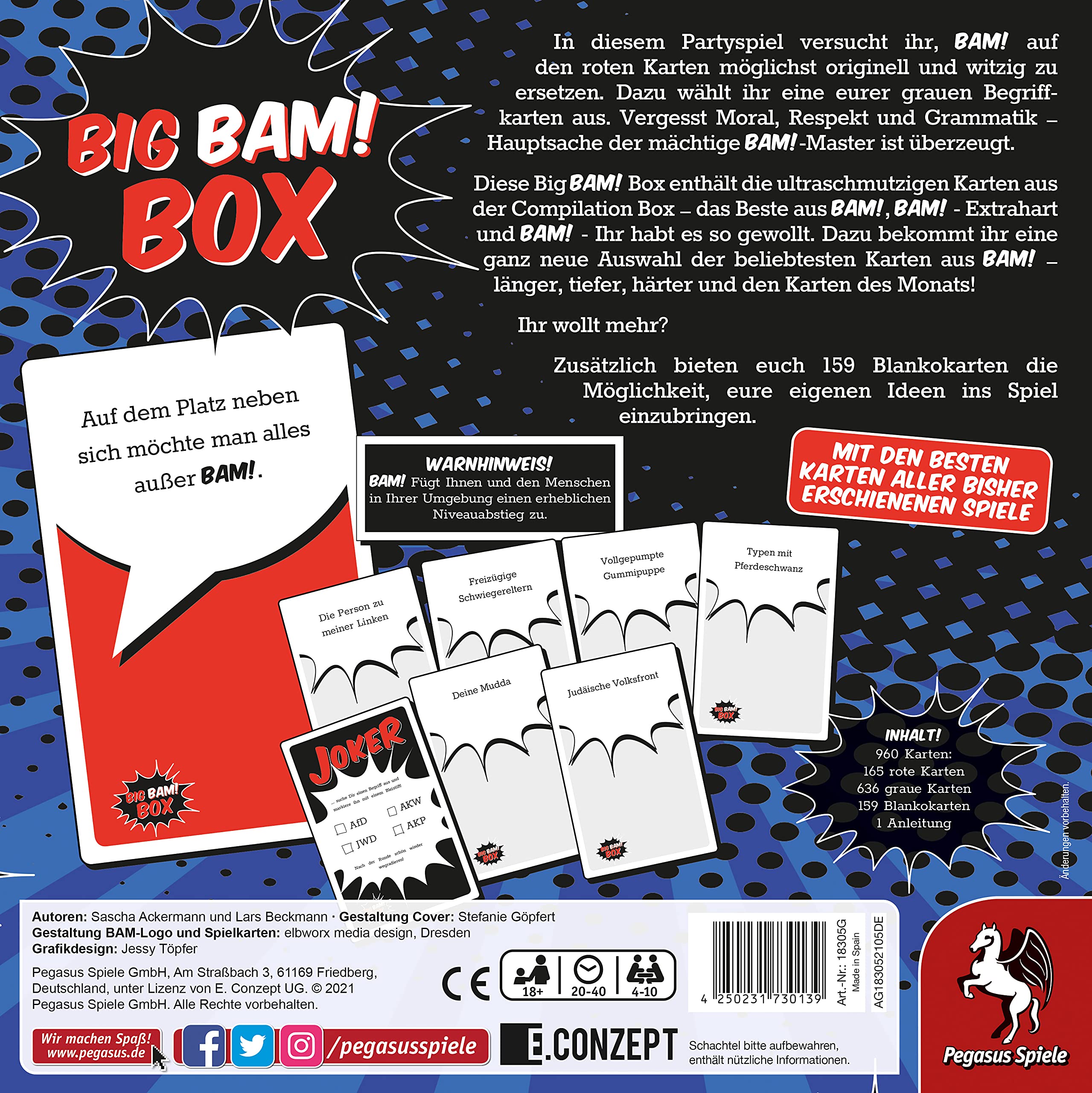 Pegasus Spiele 18305G - Big Bam Box [Exklusive bei Amazon]