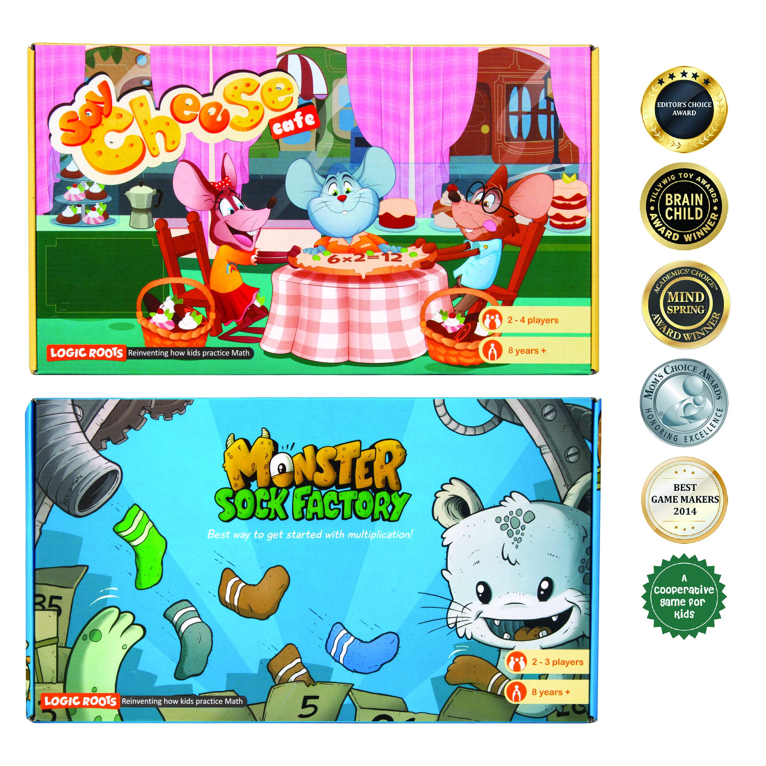 Buy Logic Roots 2 Math Multiplication Games for Kids Learn Times