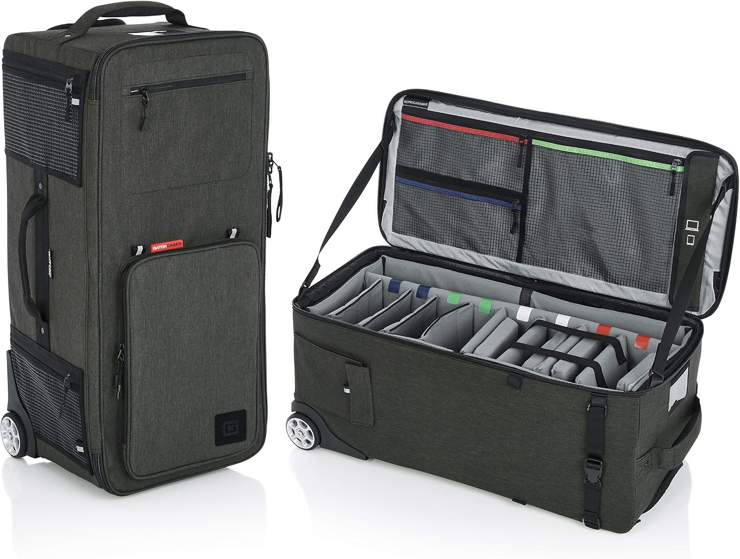 Gator Cases 28" Creative Pro Bag for Video Camera Systems with Wheels & Pull Handle (GCPRVCAM28W)