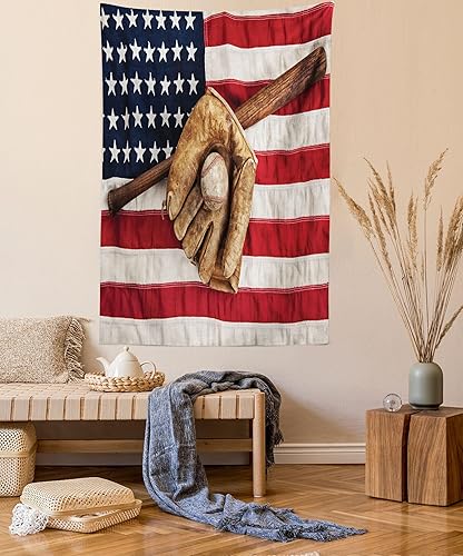 Miniatura 216 de Ambesonne Tapiz gótico, patio con hiedra encantada en la puerta antigua al bosque, colgante de pared ancho para dormitorio, sala de estar, 2-Verde