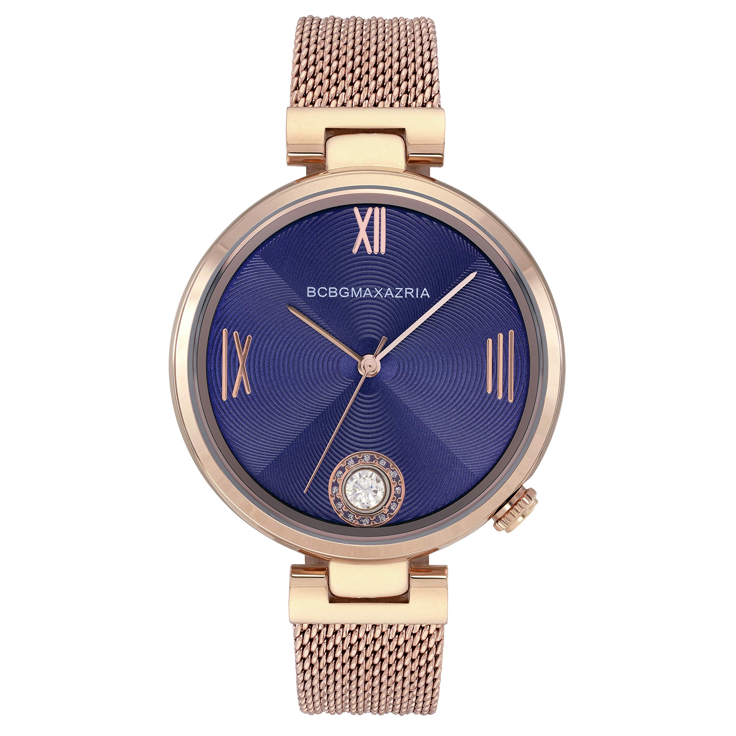 BCBG MAX AZRIA Max Azria Analog Blue Dial Womens Watch-BG50906002 (B07P6F6XSK) Amazon Price History, Amazon Price Tracker
