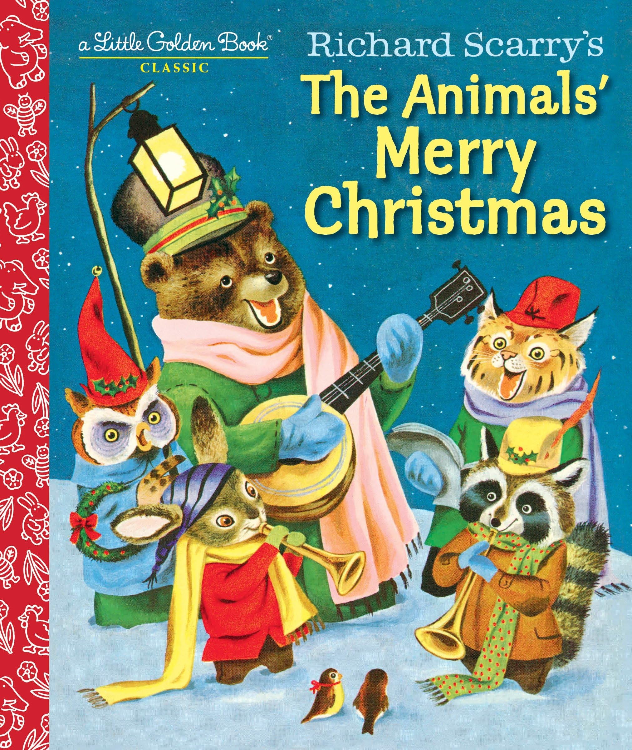 Richard Scarry's the Animals' Merry Christmas (Little Golden Book)