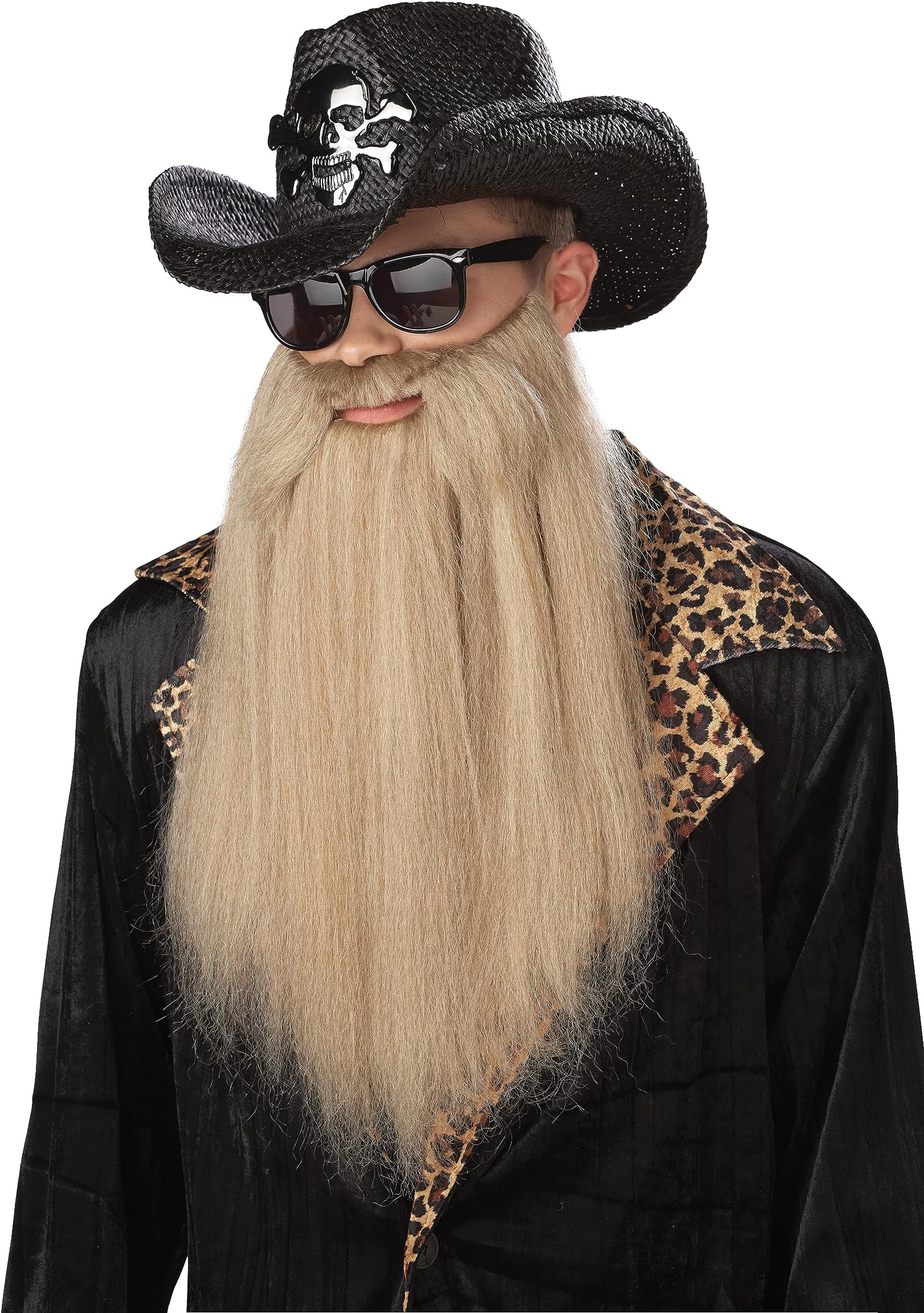 California Costumes Sharp Dressed Man Beard Standard Brown
