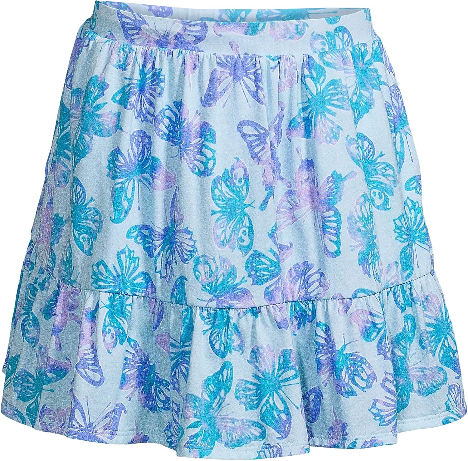 Lands' End Girls Indigo Skort : Clothing, Shoes & Jewelry