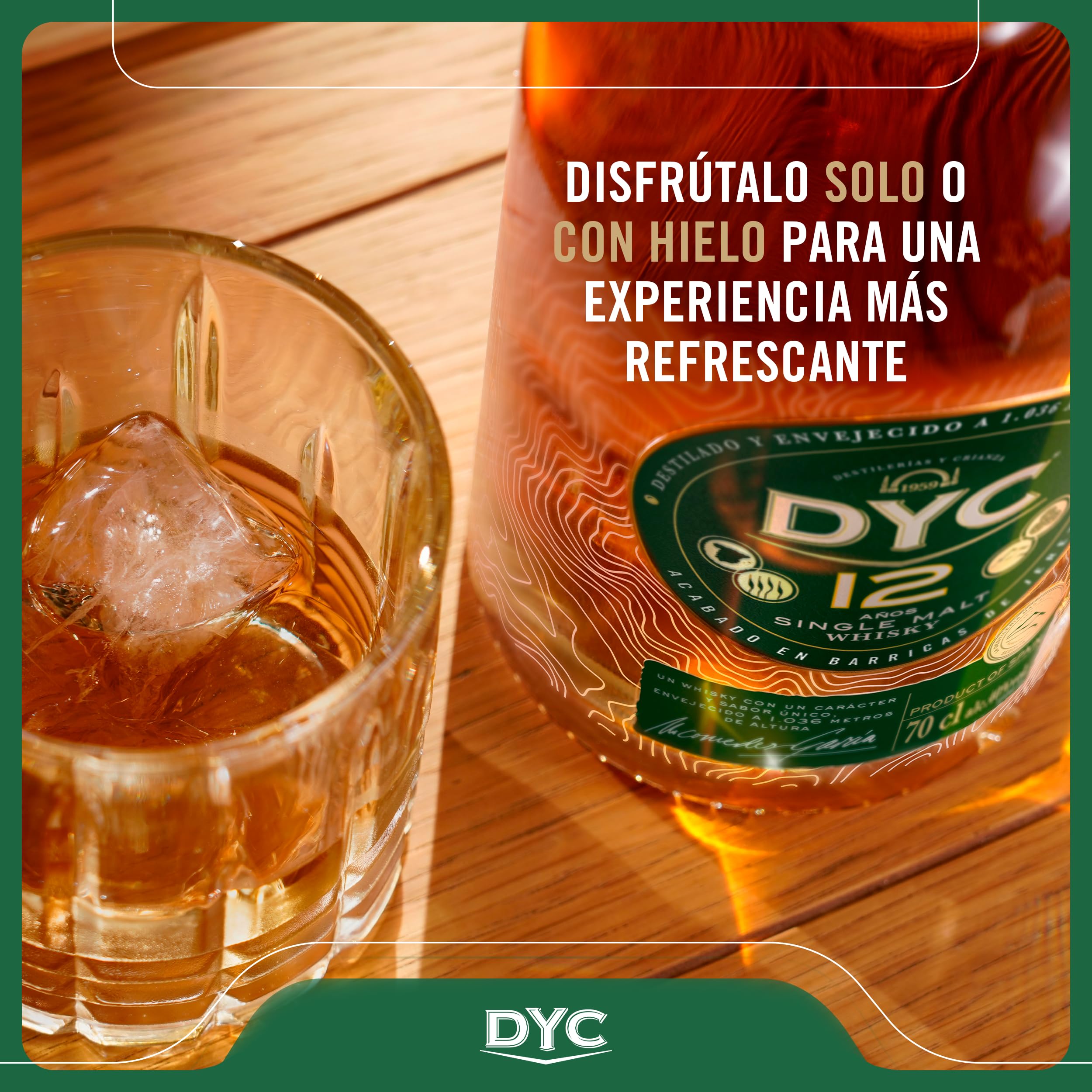 Whisky DYC 12 Single Malt 70 cl