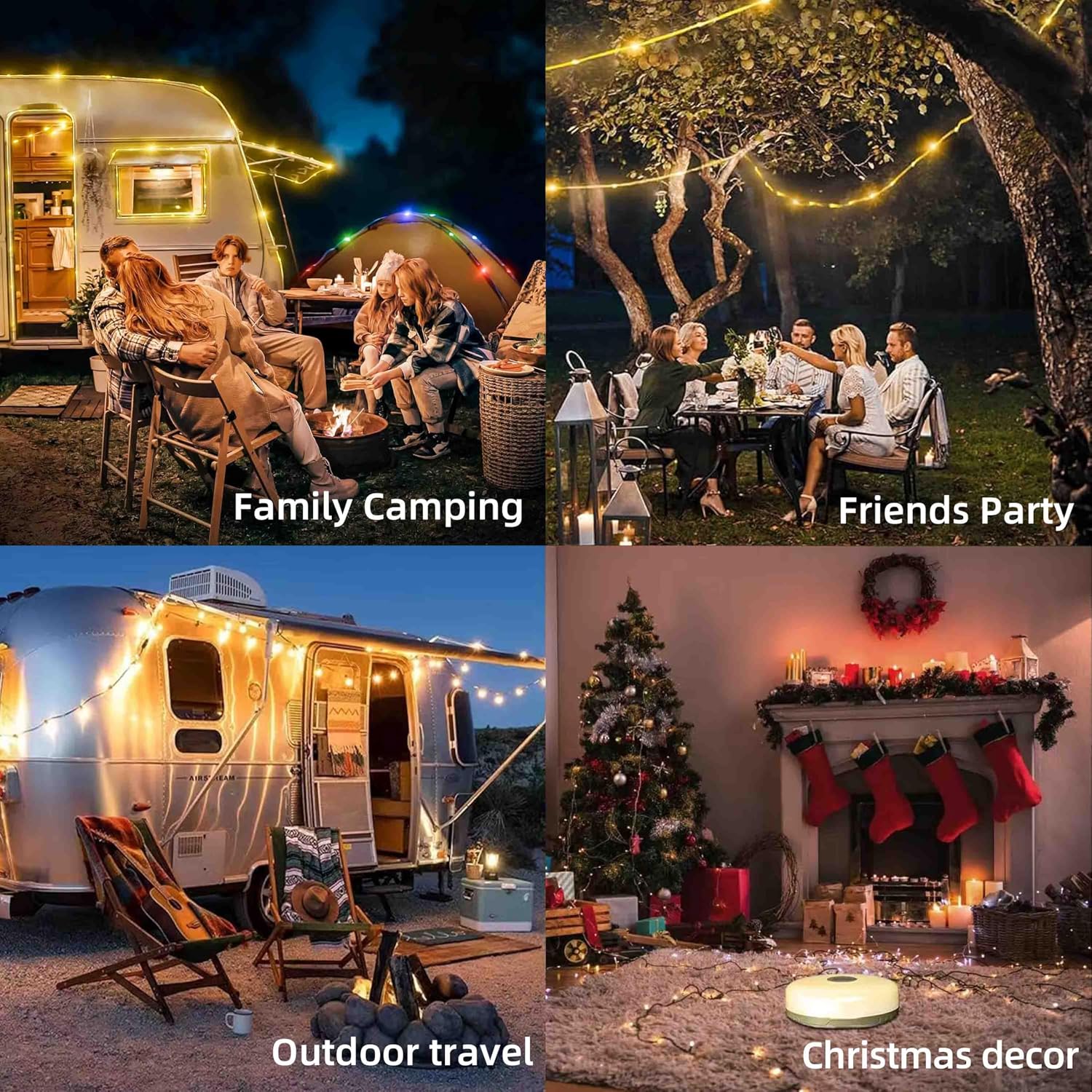 Guirlande lumineuse de camping