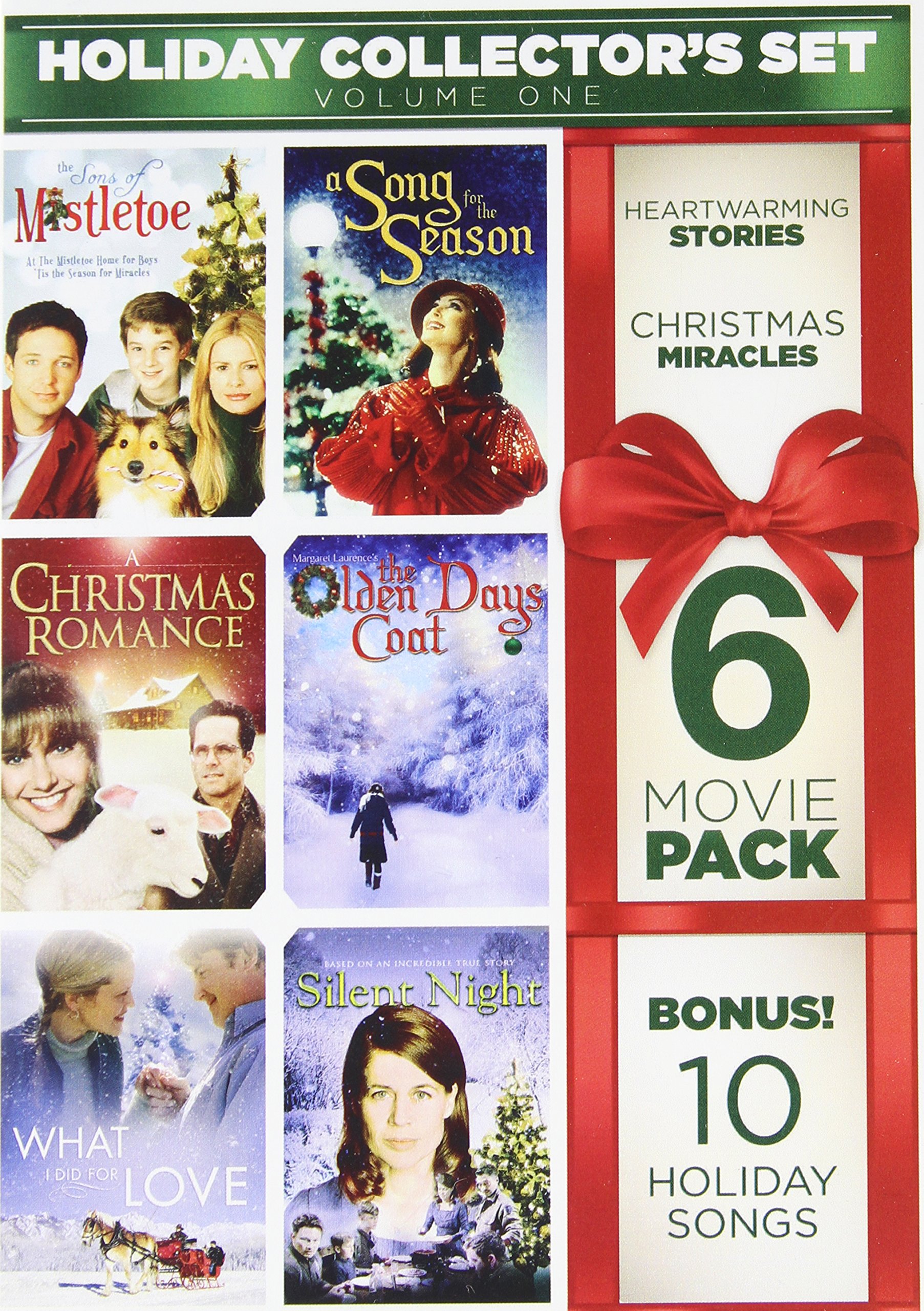 6-Film Holiday Collector's Set 1 DVD películas de navidad pack de colección