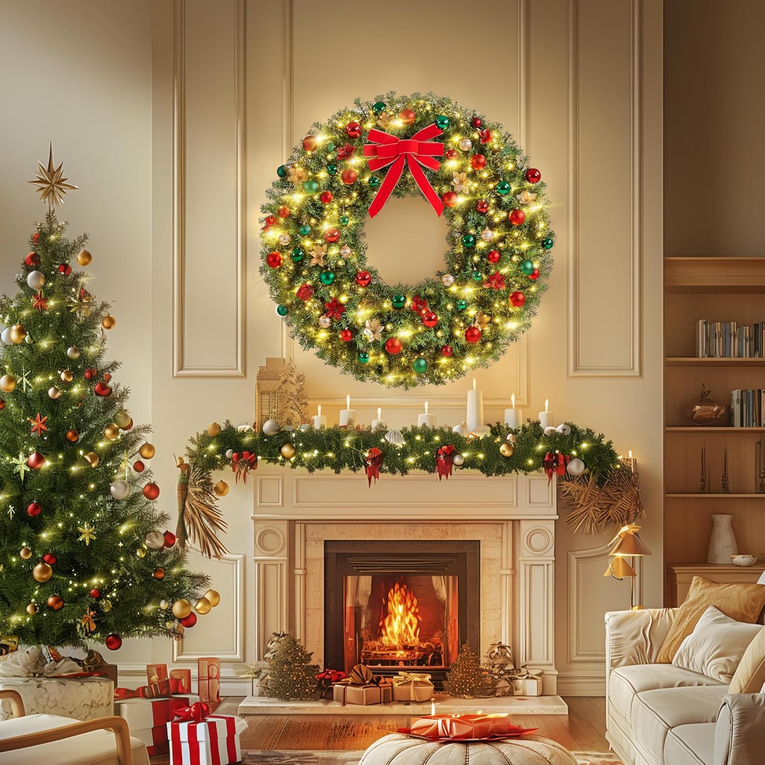 Yaheetech - Brandclub - Yaheetech 60in Large Artificial Christmas