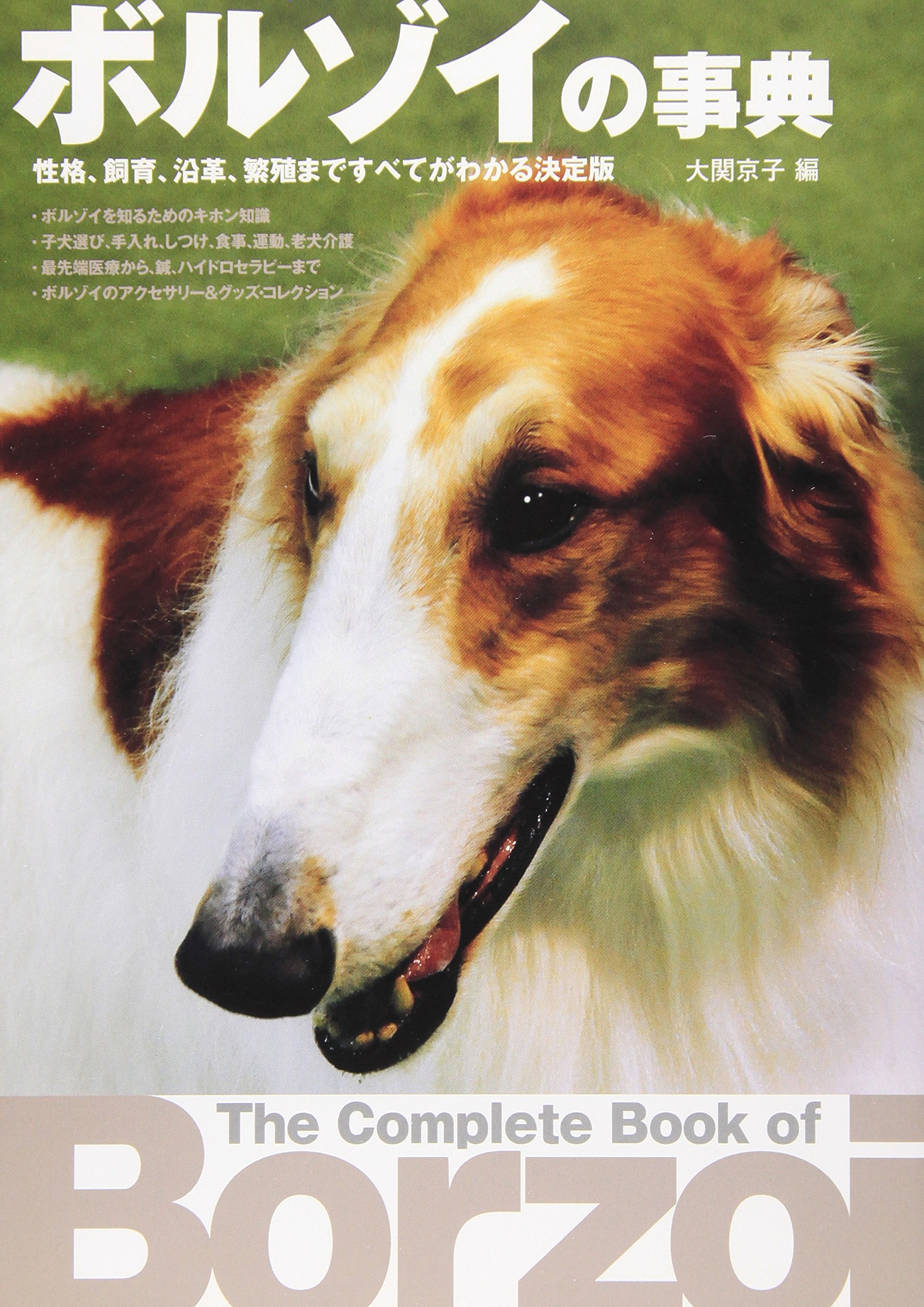 ボルゾイの事典 性格 飼育 沿革 繁殖まですべてがわかる決定版 京子 大関 本 通販 Amazon