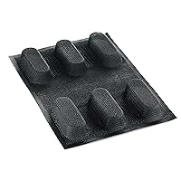 Silikomart - AIR PLUS 03 - SET 2 PZ STAMPO IN SILICONE N.6 MINI PLUM CAKE 40X95 H 25 MM