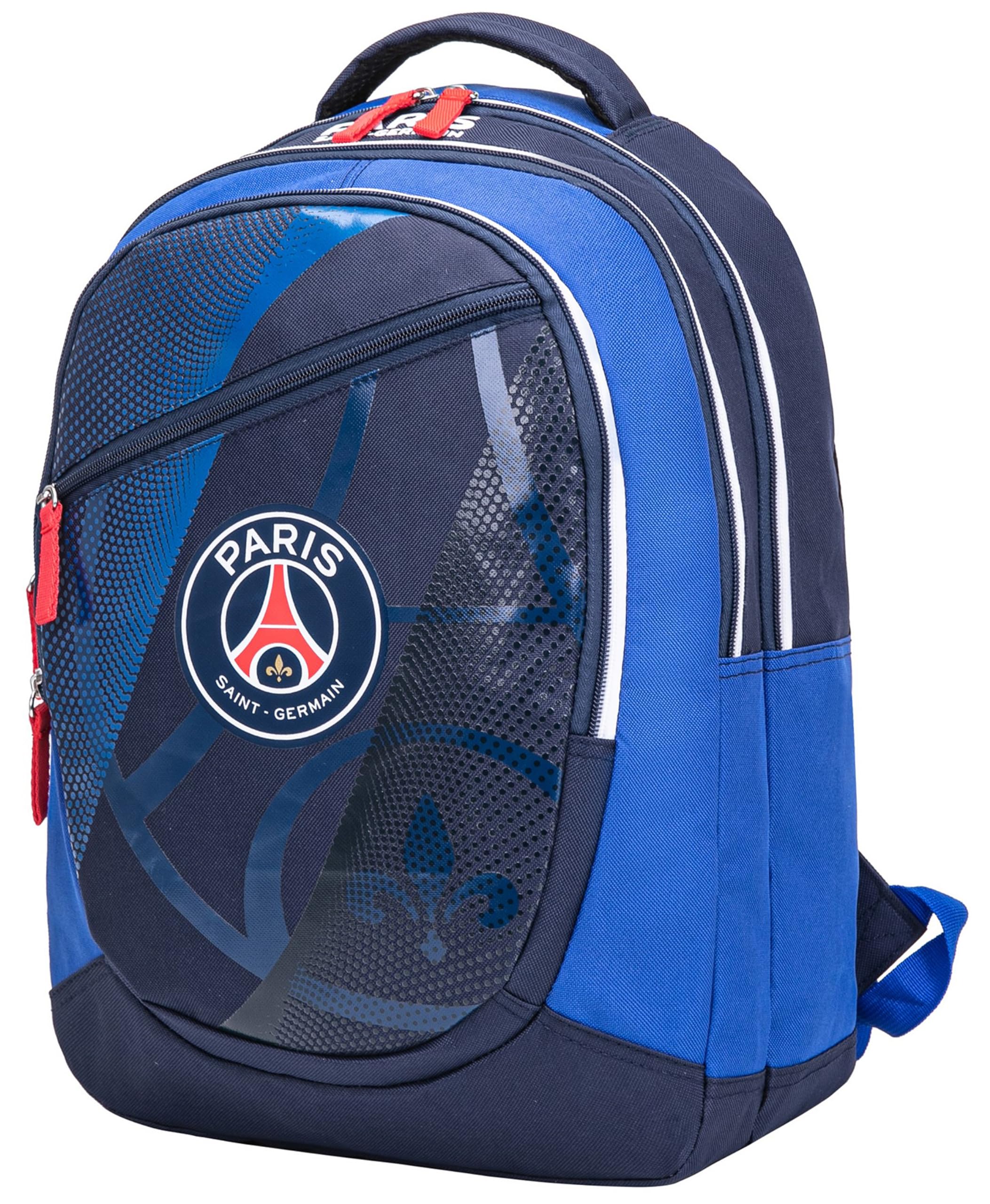 PSG Paris Saint Germain - Mochila escolar (3 compartimentos)