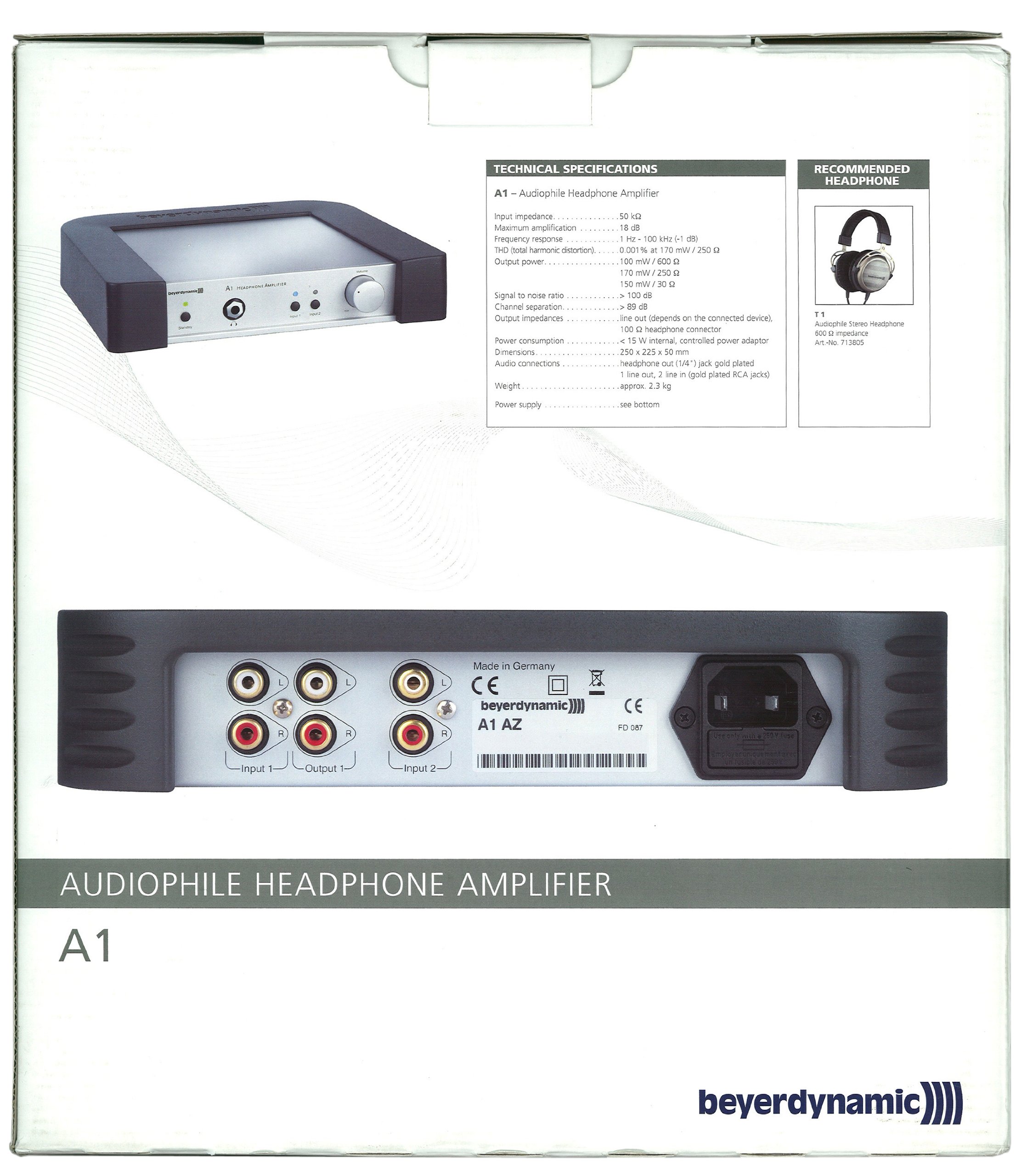 Amazon.co.jp: 【国内正規品】beyerdynamic ヘッドホンアンプ A