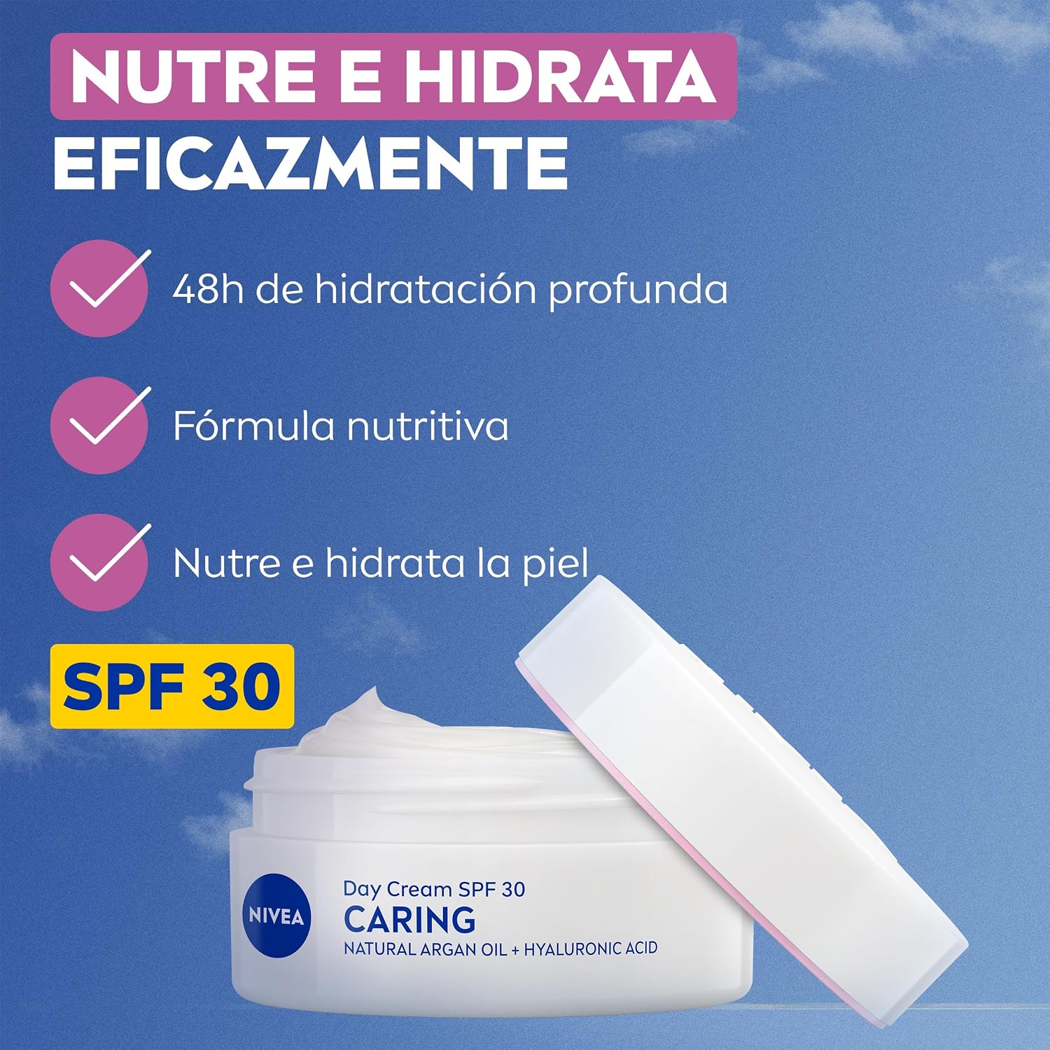 Crema de día Nivea Nutritiva FP30 por 4,18€ en compra recurrente (ahorra el 50% en 1 al comprar 2)