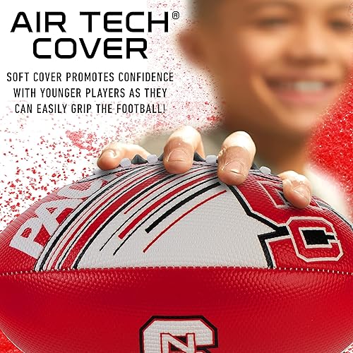 Miniatura 70 de Franklin Sports NCAA - Mini balón de fútbol juvenil - 8.5 pulgadas SPACELACE textura de fácil agarre, perfecto para niños