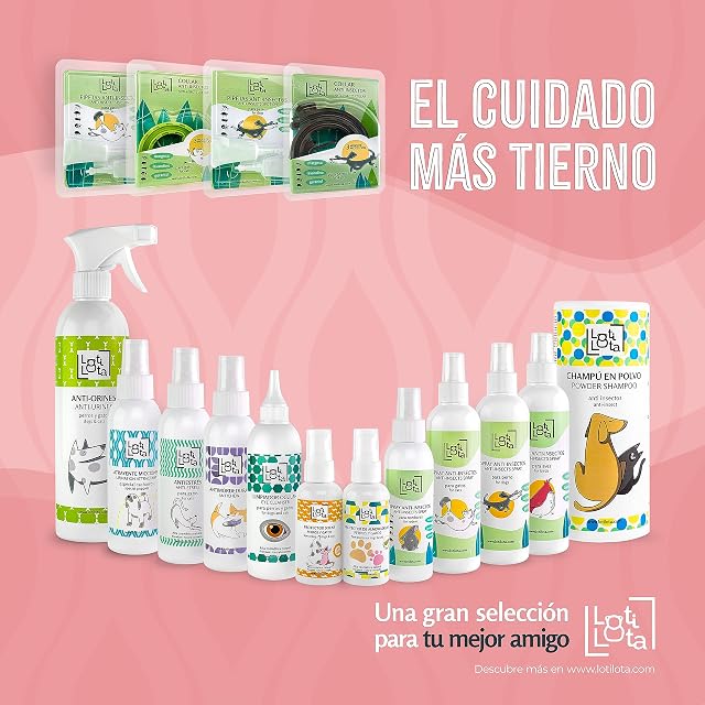Foto 7 de 7 de LOTI LOTA Colonia para Gatos "FRESA" especial todas las razas y tamaños - Vegano - 125 ml