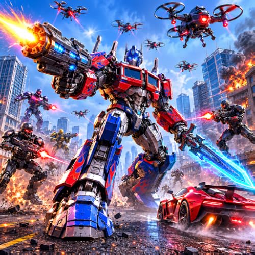 Bataille de robots mécaniques : Attaque de la ville