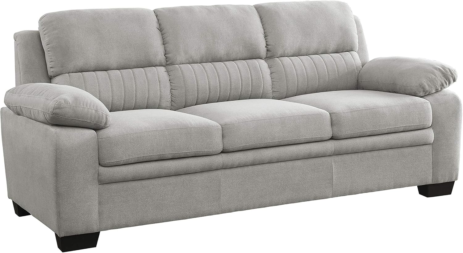 Lexicon Vega Living Room Sofa, Light Gray Home & Kitchen