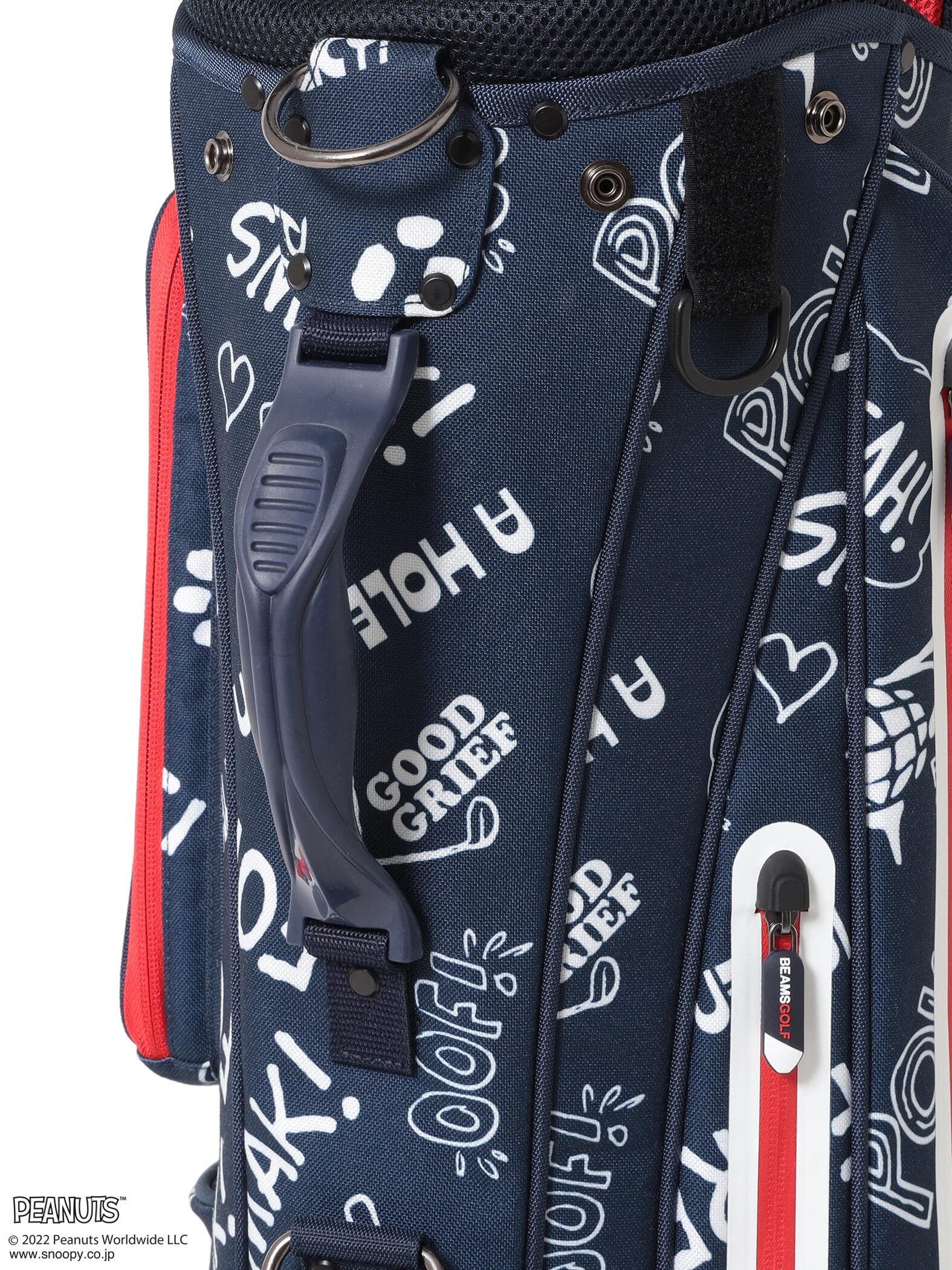 BEAMS GOLF×SNOOPYキャディバック 未使用品