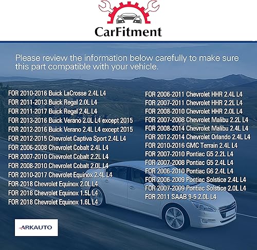 Miniatura 5 de Bobina de encendido de alto rendimiento ARKAUTO 12638824 ARK-IG491 UF491 UF645 para Buick LaCrosse Regal Chevrolet Cobalt HHR Malibu Equinox Orlando