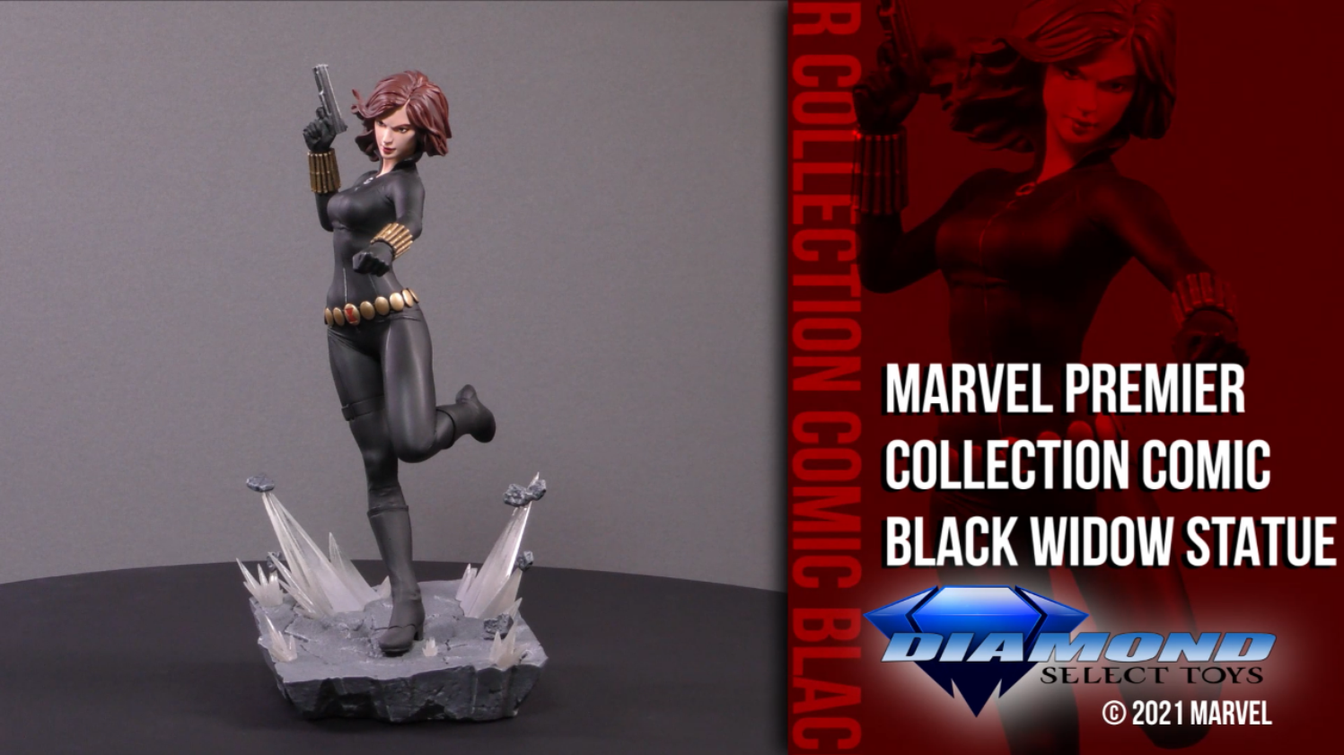 マーベルコミック ブラックウィドウ プレミアコレクション スタチュー Amazon.com: Diamond Select Toys Marvel Premier Collection: Black