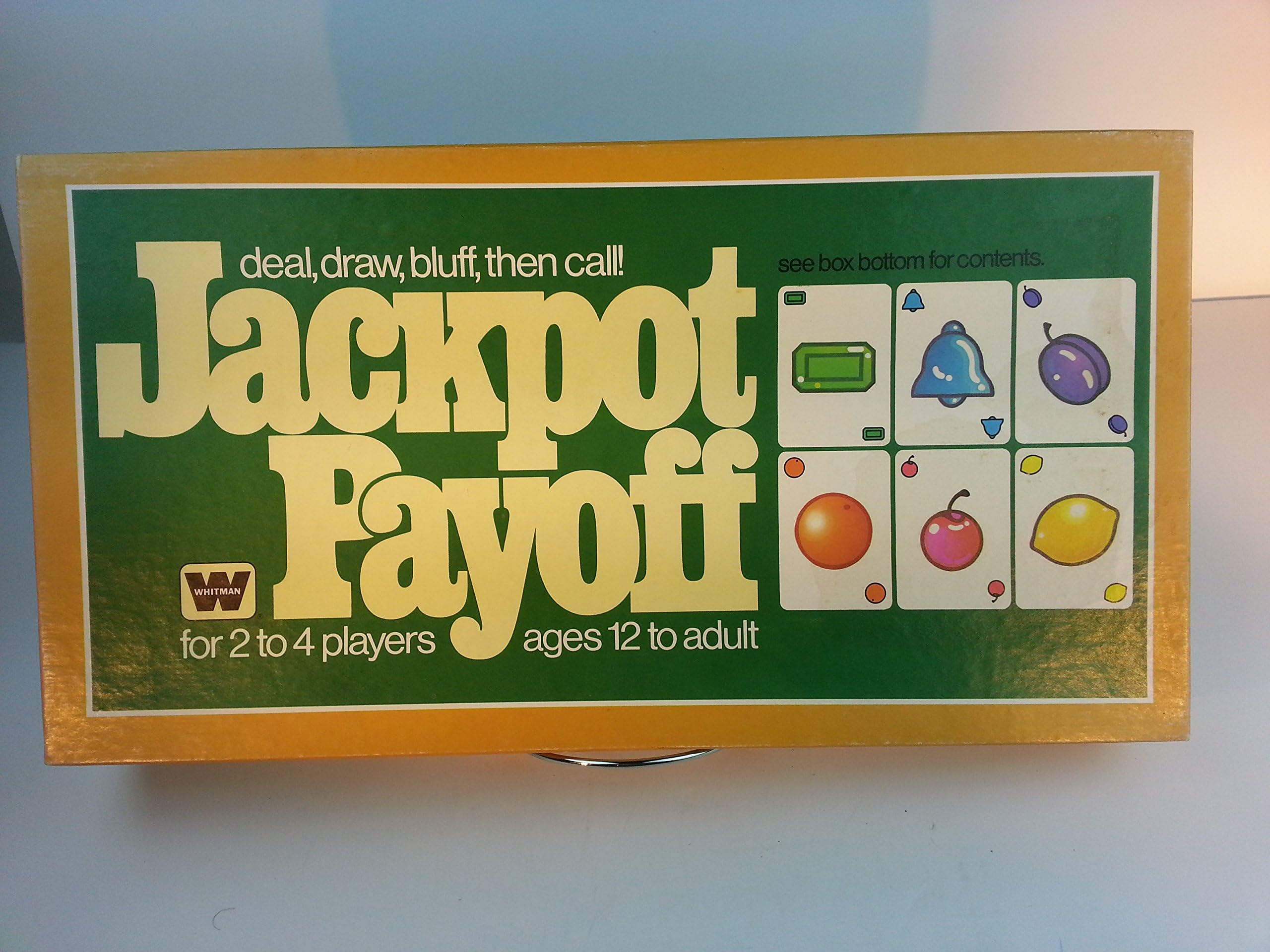 Jackpot Payoff Game Sealed 1979 Board Game