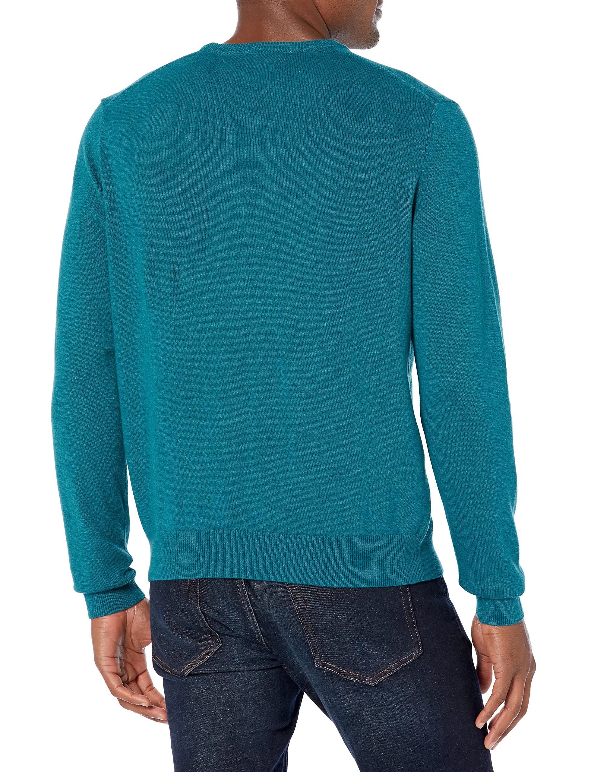 Amazon Essentials Maglione Girocollo a Maniche Lunghe, 100% Cotone, Disponibile Anche in Taglie Big & Tall Uomo