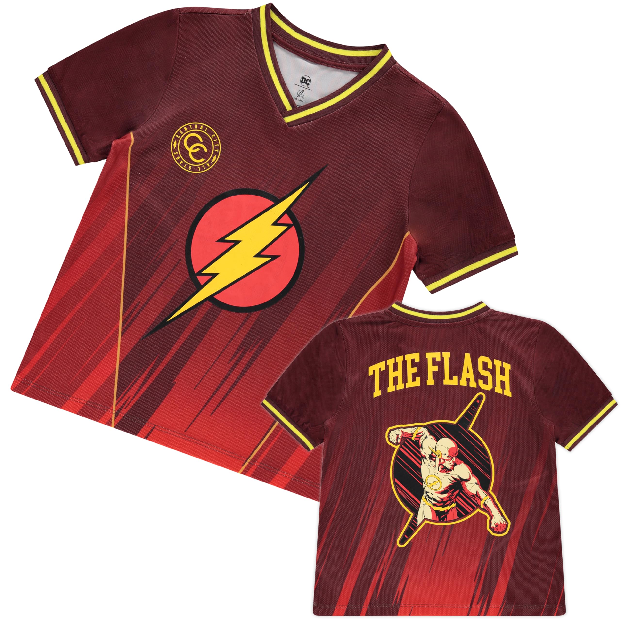 DC Comics Set Maglietta e Pantaloncini Bambini e Ragazzi