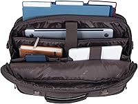 Vista 7 de Kenneth Cole REACTION Show Business - Bolsa de mensajero de cuero colombiano para portátil de negocios de 16 pulgadas