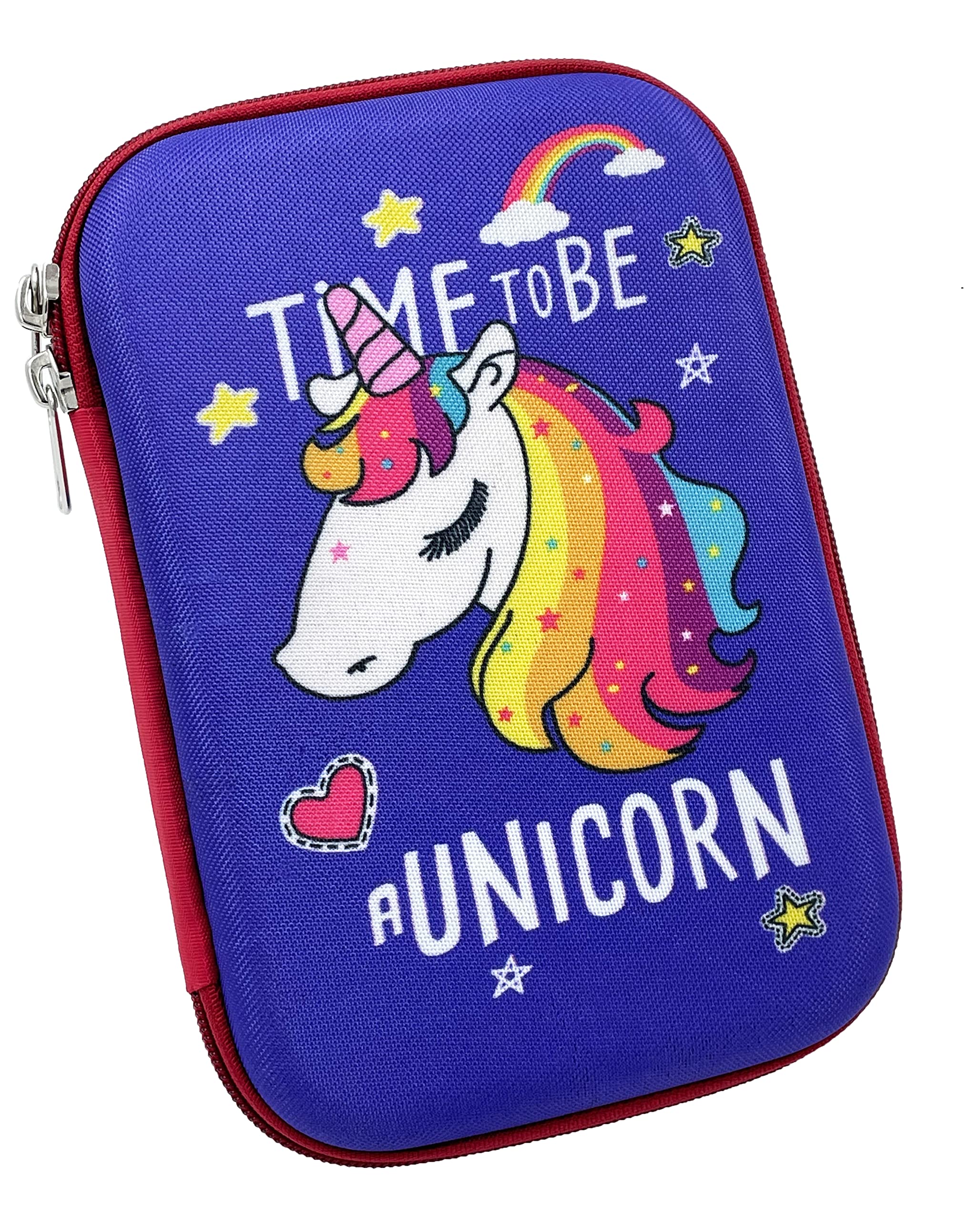 OFIXO A-Unicorn - Estuche para lápices de EVA para niños, estuche para lápices, estuche para lápices de diseño para niños