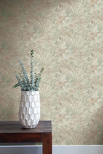 Miniatura 3 de Tommy Bahama - Papel tapiz tropical despegable y adhesivo para dormitorio, tocador, cocina, vinilo, cobertura de 30.75 pies cuadrados (Colección