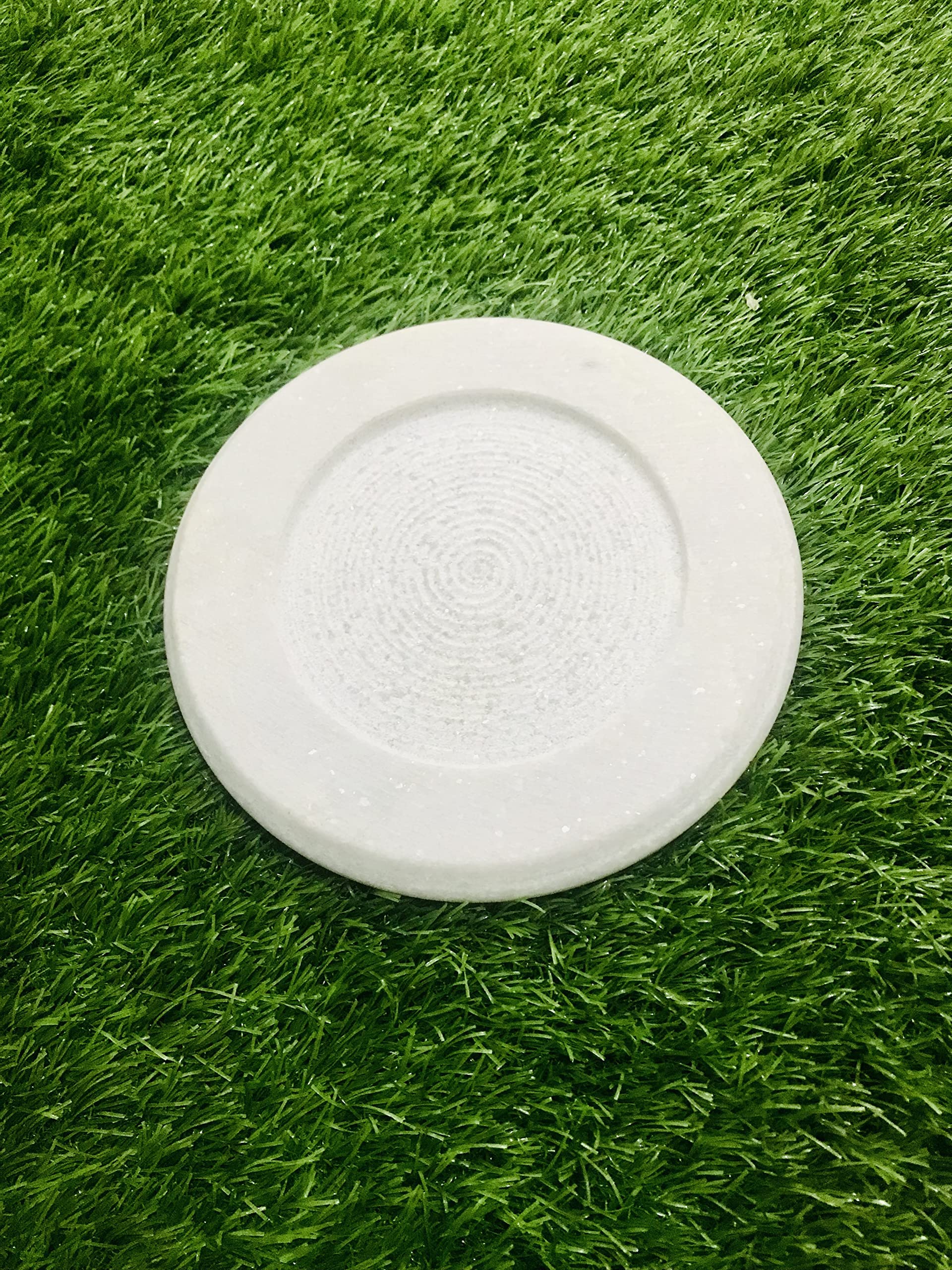 Buy SHOPSIDEX Chakla White Marble Roti Maker Combo - 10 Inch Marble Chakla with Rolling Pin Online at Low Prices in India