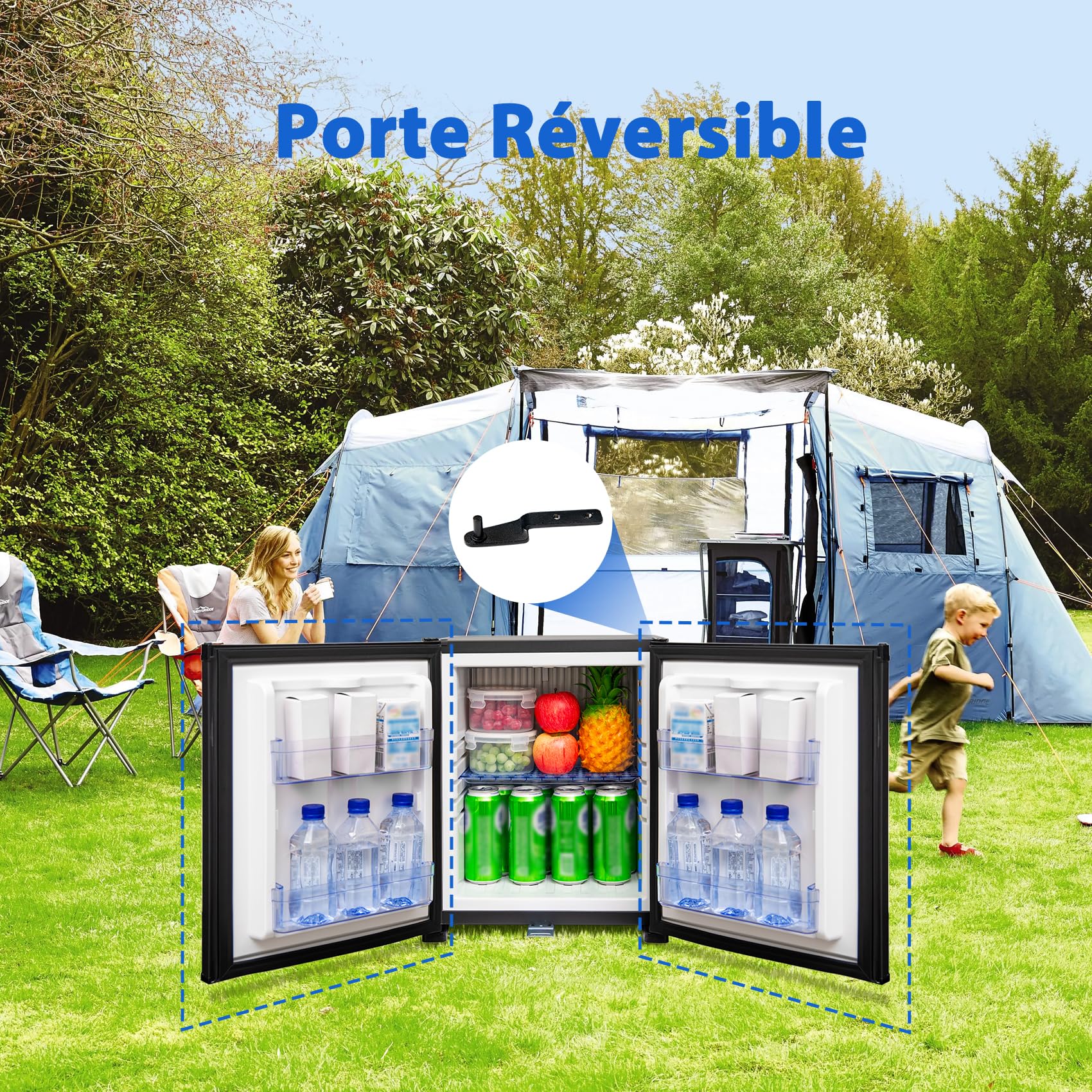 frigo pour camping tente Techomey 12V 220V, 30L, Frigo car 12V 220V Wundertüte:Hundefreunde NewIcon Pedal Bin 5 SHIPPING_PROFILE_RTT