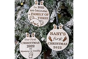 Personalized 2022 Family Christmas Ornament
