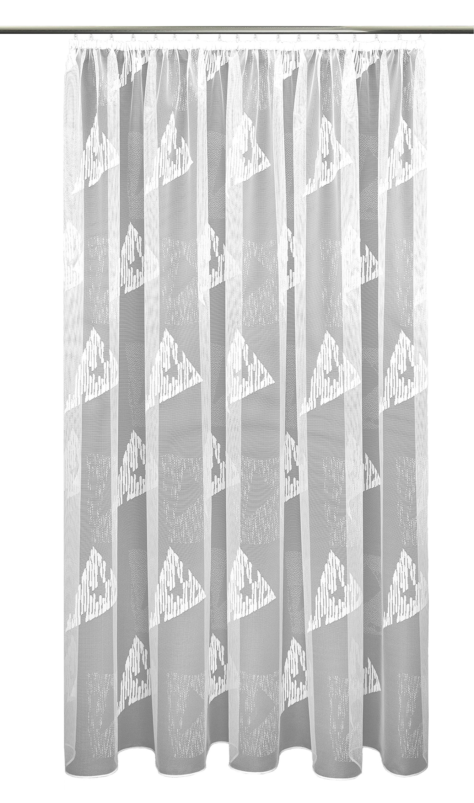 Anna Cortina Tenda, Bianco, 260 x 450 cm