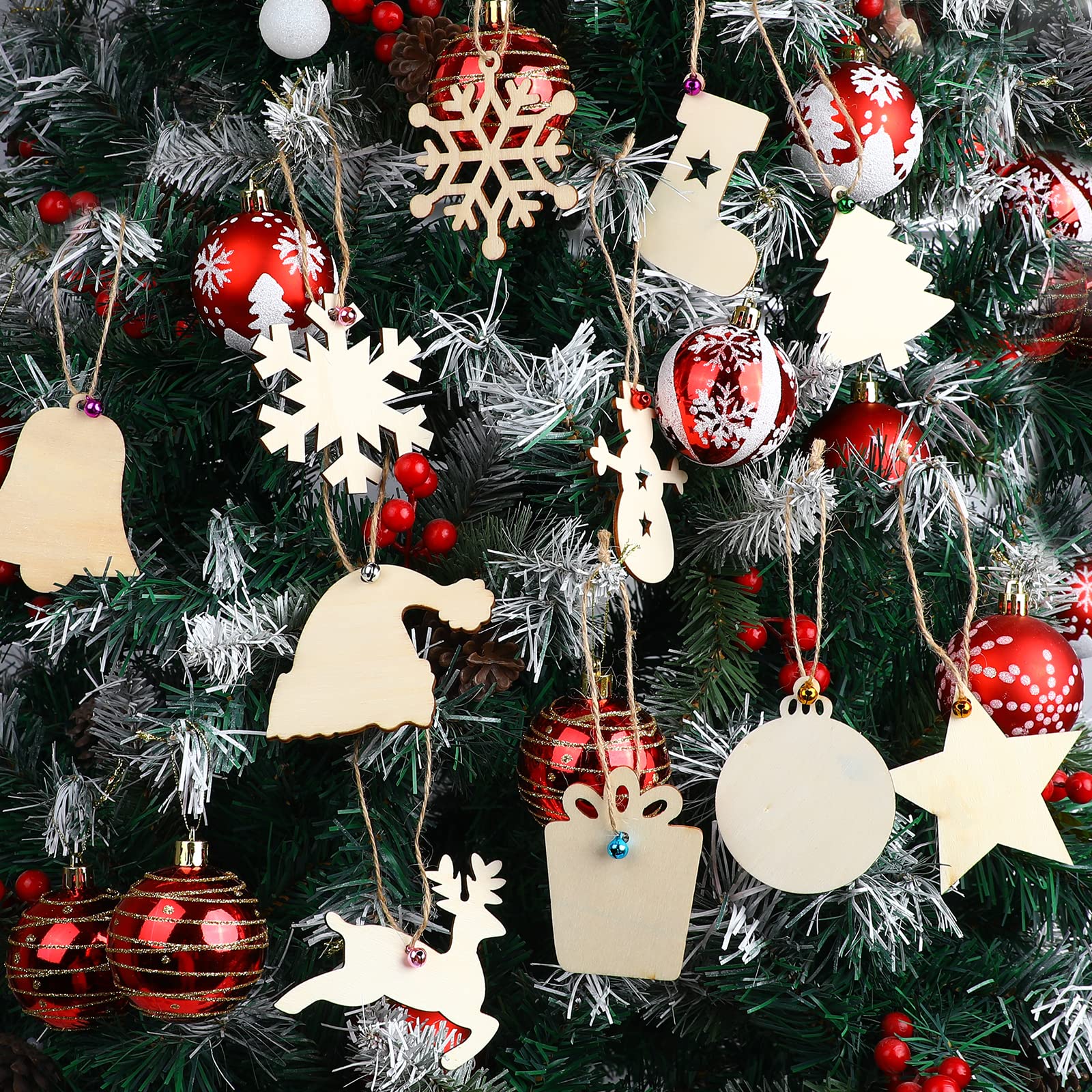 クリスマス オーナメントストラップ 100本 Amazon.co.jp: CINECE クリスマス ツリー 飾り オーナメント