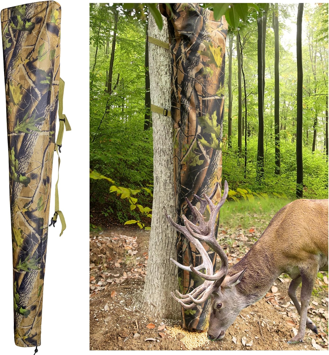 Andee Adjustable Deer Bag Feeder One Size Tree Hugger Gravity Deer