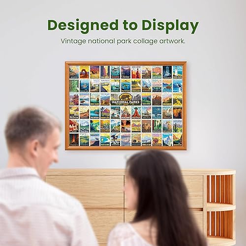 Miniatura 5 de MasterPieces National Parks Maps - Rompecabezas de 1000 piezas para adultos, familia o jóvenes - Parques Nacionales de Estados Unidos por Anderson