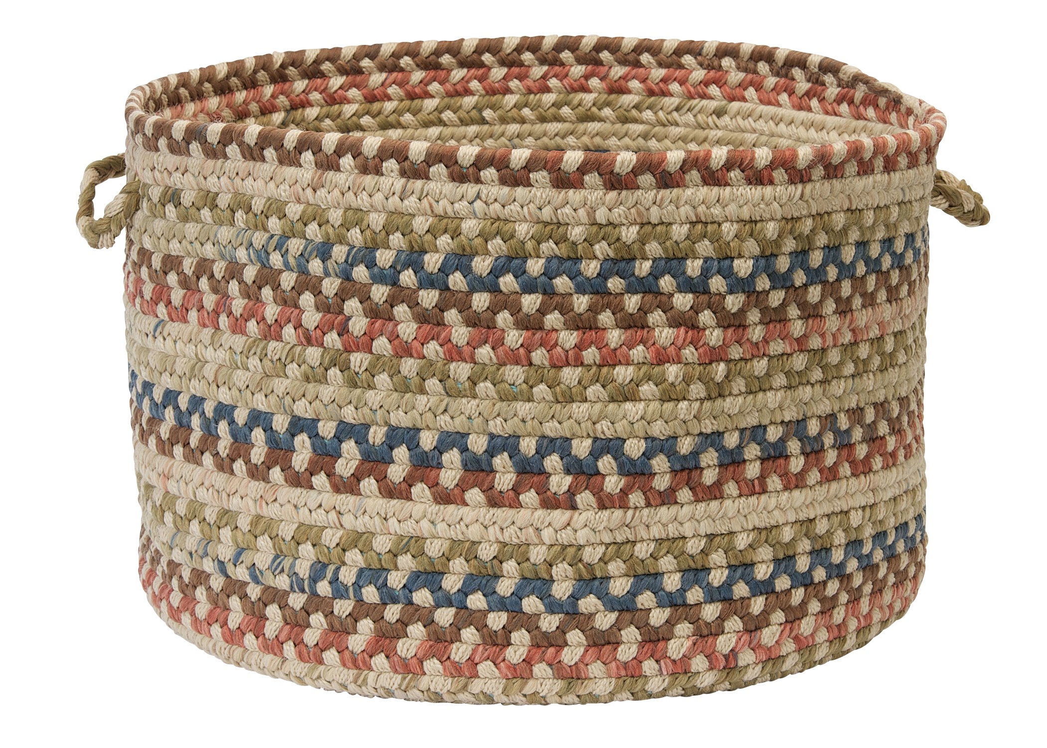 Colonial MillsCV99 18 by 18 by 12-Inch Cedar Cove Storage Basket, Natural