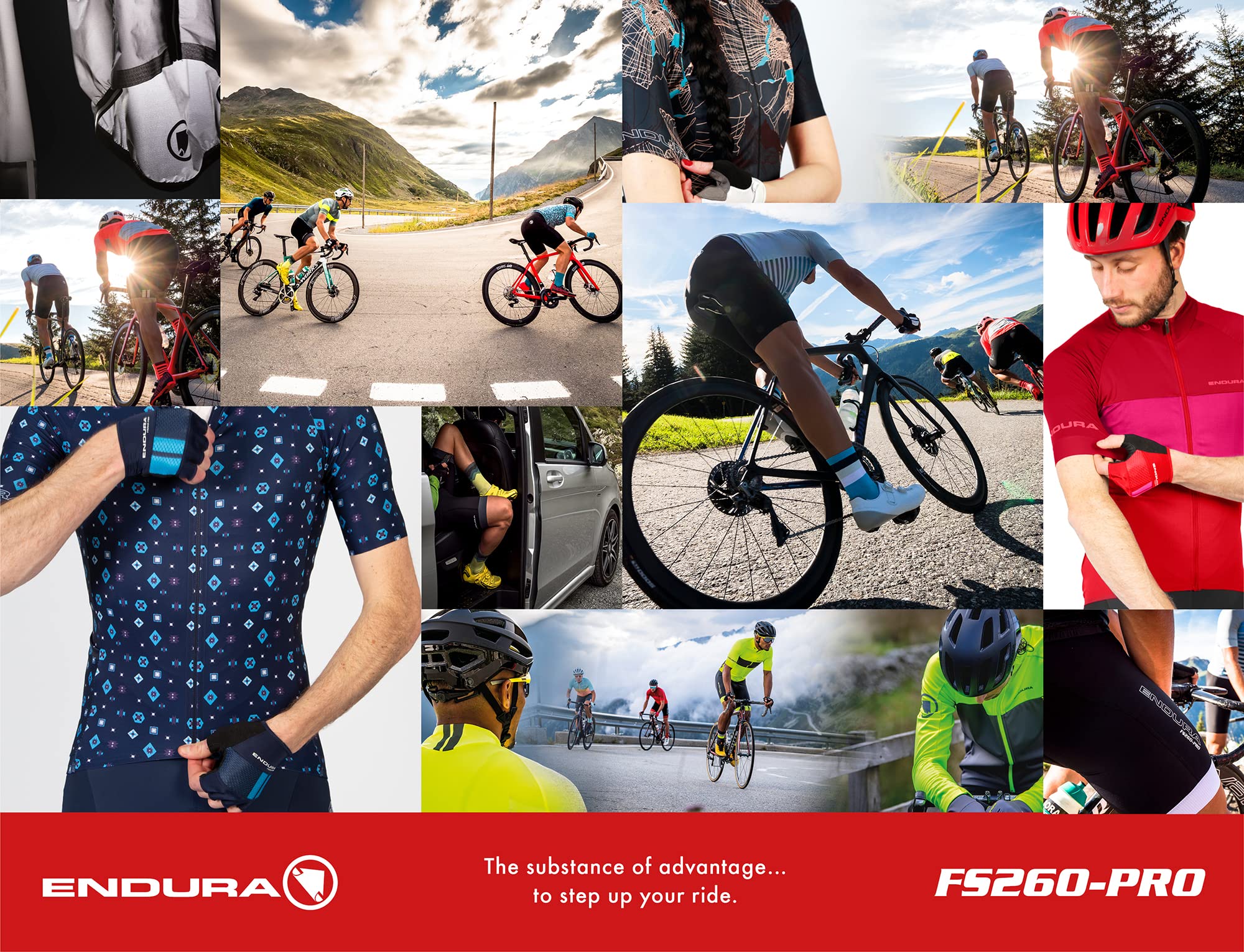 Endura Męska koszulka rowerowa FS260-Pro Roubaix